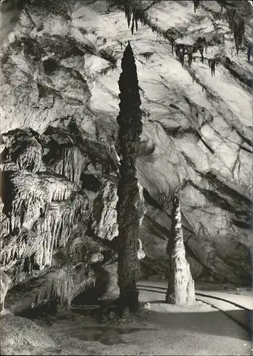 Hoehlen Caves Grottes Postojna Jama Jugoslawien Kat. Berge