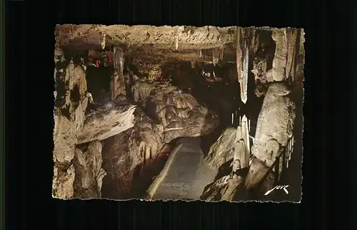 Hoehlen Caves Grottes Betharram Colonne d Hercule Kat. Berge