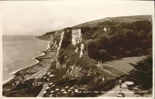 Eastbourne Sussex Cliffs Holywell  / Eastbourne /East Sussex CC
