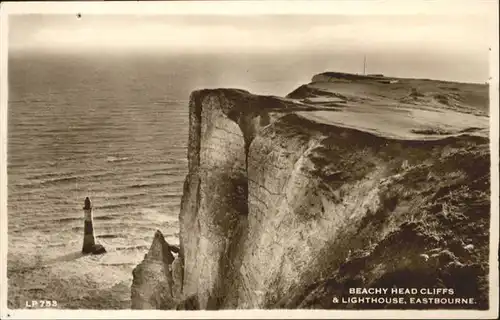 Eastbourne Sussex Beachy Head Cliffs Lighthouse / Eastbourne /East Sussex CC