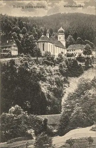 Triberg Schwarzwald Wallfahrtskirche Kat. Triberg im Schwarzwald