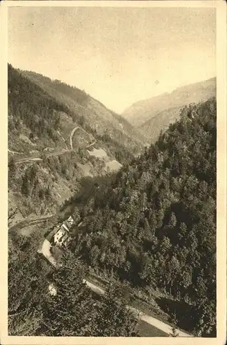 Triberg Schwarzwald Gutachtal Kat. Triberg im Schwarzwald