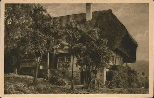 Gutach Schwarzwald Bauernhaus Kat. Gutach