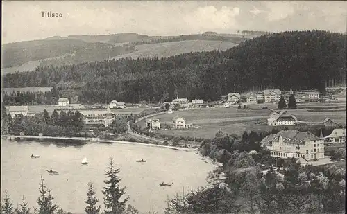 Titisee Aussicht Kat. Titisee Neustadt