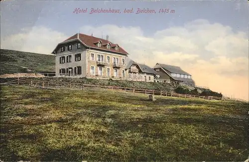 Belchen Baden Hotel Belchenhaus Kat. Neuenweg