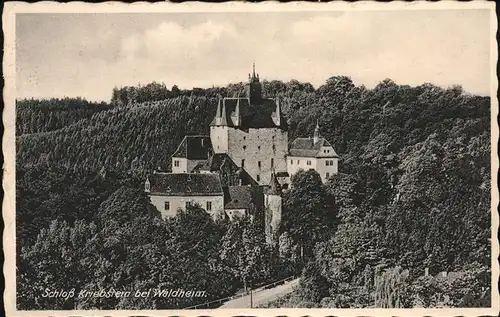 Kriebstein b. Waldheim Schloss Kat. Kriebstein