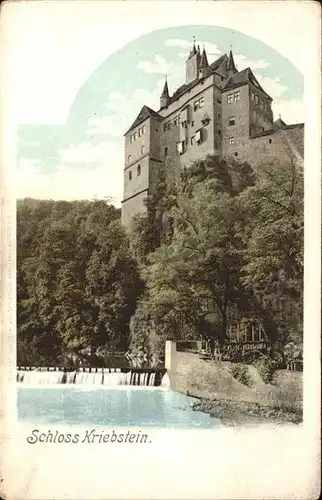 Kriebstein Schloss  Kat. Kriebstein