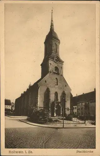 Rosswein Stadtkirche Kat. Rosswein