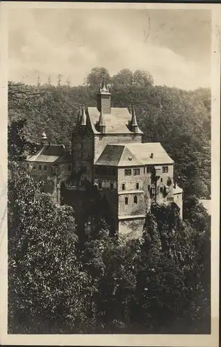 Kriebstein Burg Zschopautale Kat. Kriebstein