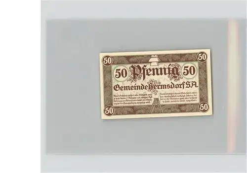 dd41873 Hermsdorf Thueringen 50 Pfennig Gutschein Kategorie. Hermsdorf Thueringen Alte Ansichtskarten