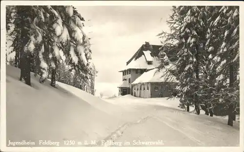 Feldberg Schwarzwald Jugendheim Feldberg Winter Kat. Feldberg (Schwarzwald)