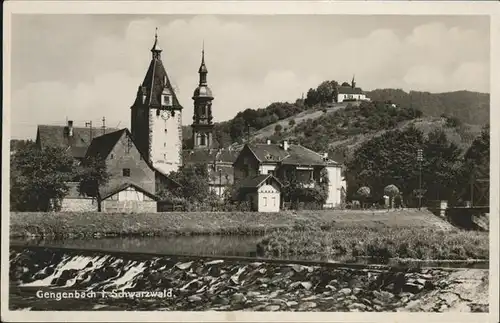 Gengenbach Schwarzwald Kirche Kat. Gengenbach