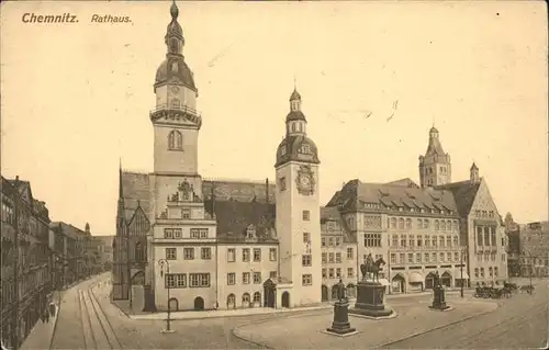 Chemnitz Rathaus Kat. Chemnitz