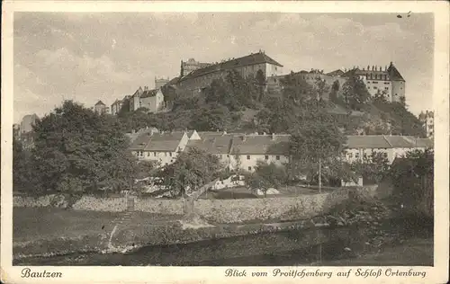 Bautzen Proitschenberg Schloss Ortenburg Kat. Bautzen