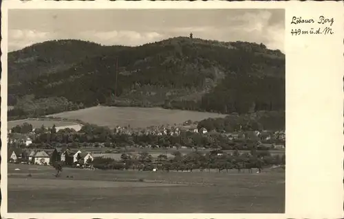 dd42316 Loebau Sachsen Loebauer Berg Kategorie. Loebau Alte Ansichtskarten