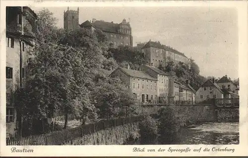 Bautzen Spreegasse Ortenburg Kat. Bautzen