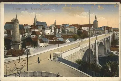 Bautzen Kronprinzenbruecke Kat. Bautzen