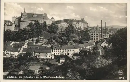 Bautzen Ortenburg Moenchswalderberg Kat. Bautzen