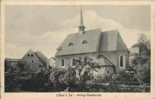dd42568 Loebau Sachsen Heilige Geistkirche Kategorie. Loebau Alte Ansichtskarten