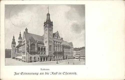 Chemnitz Rathaus  Kat. Chemnitz