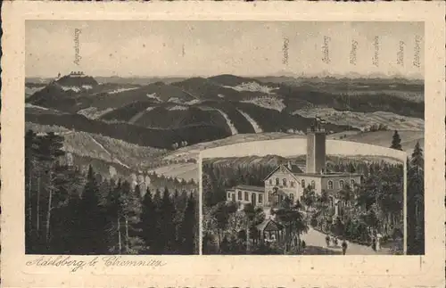 Adelsberg Chemnitz Spitzberg Poehlberg Kat. Chemnitz