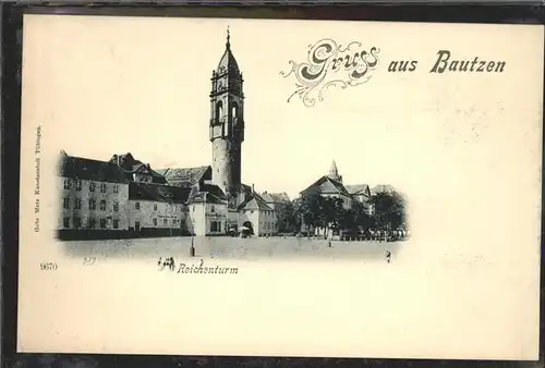 Bautzen Reichenturm Kat. Bautzen