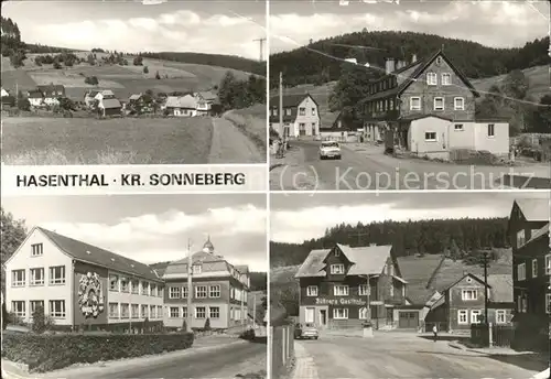Sonneberg Thueringen Teilansichten Kat. Sonneberg