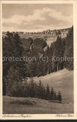 Lichtenhain Bergbahn Panorama / Oberweissbach Thueringer Wald /Saalfeld-Rudolstadt LKR