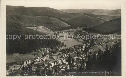 Manebach vom Goethepfad Kat. Ilmenau