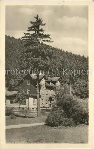 Manebach Haus Moosbach Kat. Ilmenau