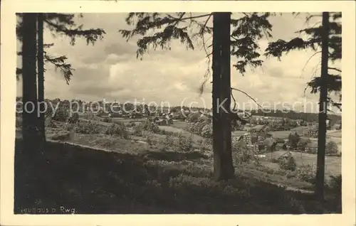 Neuhaus Rennweg Panorama Kat. Neuhaus Rennweg