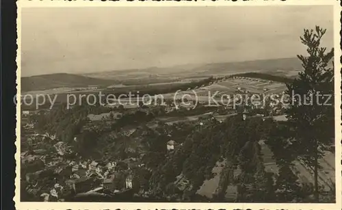 Steinach Thueringen Panorama Kat. Steinach Thueringen