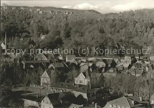 Sonneberg Thueringen Ortsansicht Kat. Sonneberg