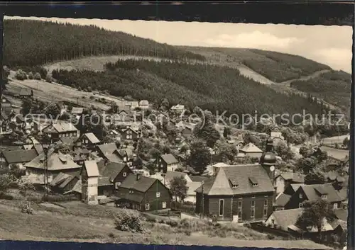 Manebach Ortsblick Kat. Ilmenau