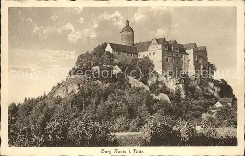 Ranis Burg Ranis Kat. Ranis