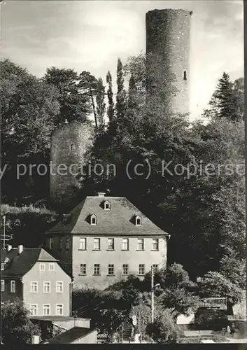 Bad Lobenstein Thueringen Der Alte Turm Kat. Bad Lobenstein