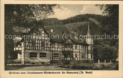 Bockschmiede Gasthaus zum Eisenhammer Kat. Doeschnitz