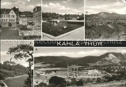 Kahla Thueringen Neubaugebiet Marktplatz Kat. Kahla Thueringen