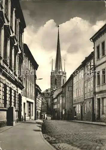 Kahla Thueringen August Bebel Strasse Kat. Kahla Thueringen