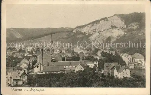 Kahla Thueringen Dohlenstein Kat. Kahla Thueringen