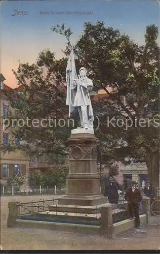 Jena Burschenschafts Denkmal Kat. Jena