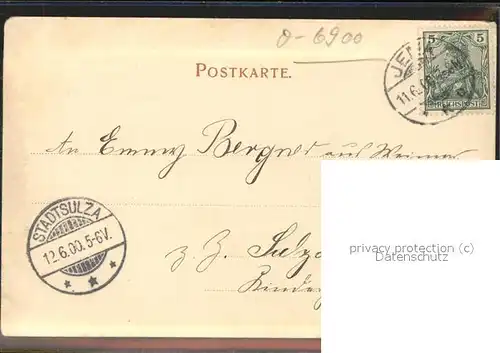 Jena Johanniskirche Kat. Jena