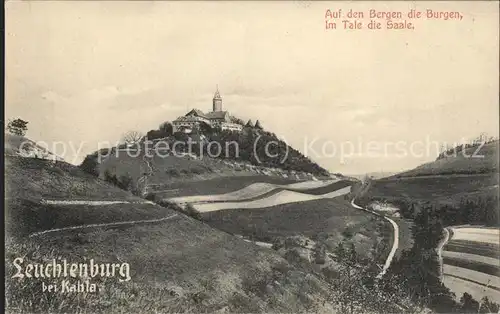 Kahla Thueringen Leuchtenburg Kat. Kahla Thueringen