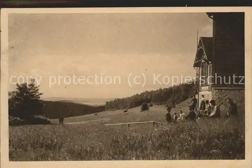 Suhl Thueringer Wald Ferienheim Stutenhaus am Adlersberg Kat. Suhl