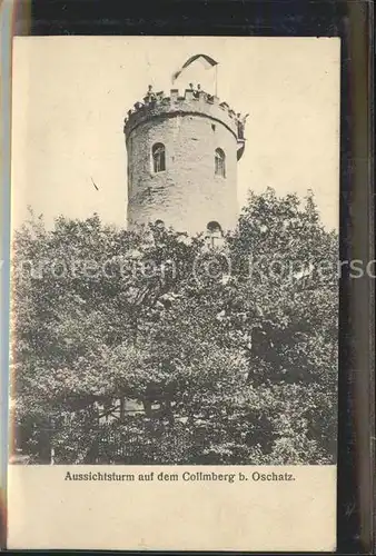 Oschatz Aussichtsturm auf dem Collmberg Kat. Oschatz