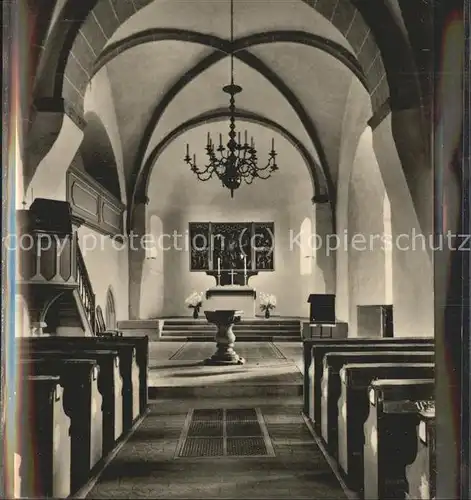 Schildau Inneres Stadtkirche St. Marien Kanzel Altar Kat. Schildau Gneisenaustadt