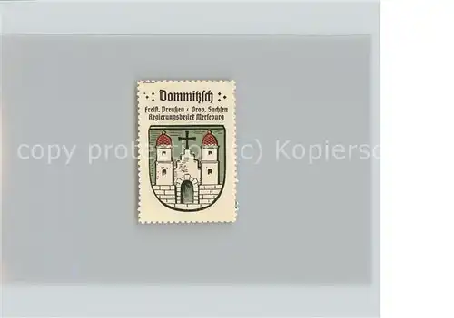 Dommitzsch Briefmarke Kat. Dommitzsch