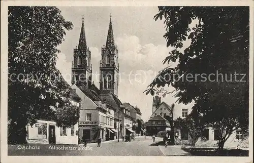 Oschatz Altoschatzerstrasse St. Aegidien Kirche Kat. Oschatz