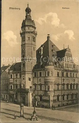 Altenburg Thueringen Rathaus / Altenburg /Altenburger Land LKR