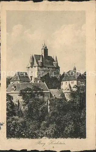 Waldheim Sachsen Burg Kriebstein Kat. Waldheim Sachsen
